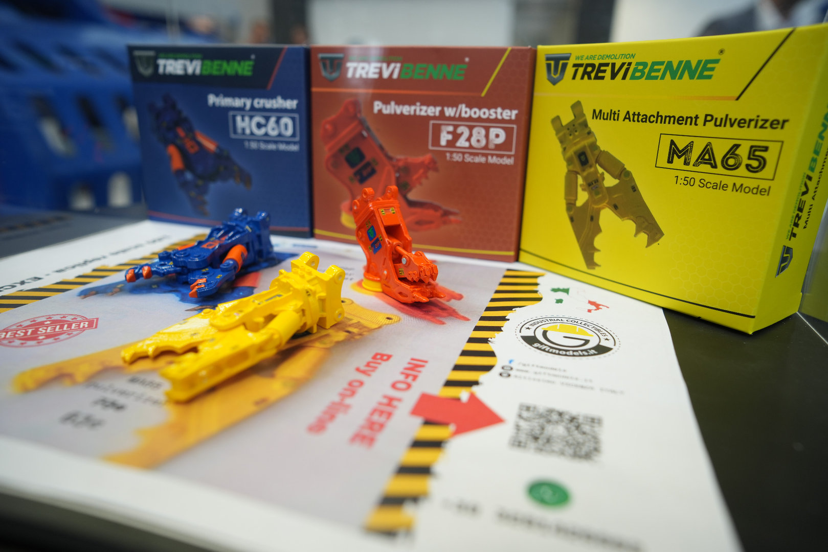 Trevi Benne SpA prsente la nouvelle cisaille CS 30 Shark Shear au salon Bauma